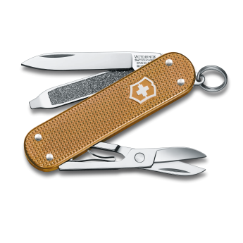 Нож-брелок Victorinox Classic SD Alox Wet Sand 58 мм (0.6221.255G)